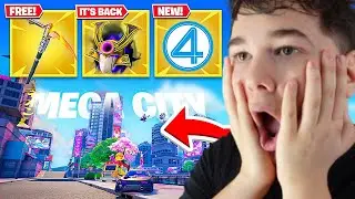 Fortnite JUST Dropped a MASSIVE Update! (New Skins, Map & Changes)