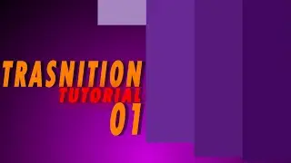 How To Make a Stinger Transition 01 (Wipe Transition)in After Effects / Tutorial