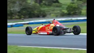 Formula Ford at Lakeside driven by Marcello Surace, Proudly supported by KCK lubricants