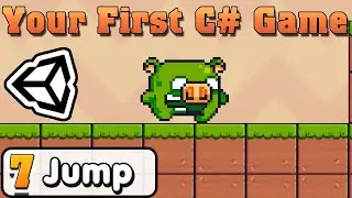 Unity C# Basic :: Part 7 :: Player Jump