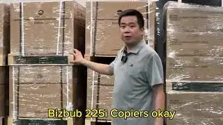 the Brand-New Konica-Minolta Bizhub 225i Copiers with DF-633 DocumentFeeders