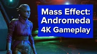 Mass Effect: Andromeda gameplay (PS4 Pro/4K footage)