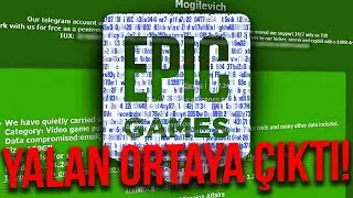 EPİC GAMES YALANI ORTAYA ÇIKTI
