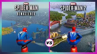 Spider-Man 2 vs Spider-Man Remastered - Ultimate Side By Side Comparison