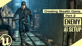 Part-2 Fixed AI Setup : Creating Stealth Game in ue4