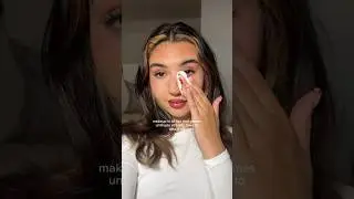 makeup is all fun and games until you have to actually take it off