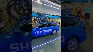 Стенд компании SHIMANO на выставке EuroBike 2024