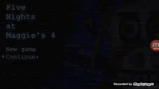 Приреваю видеос !!! Five nights at Maggies 4