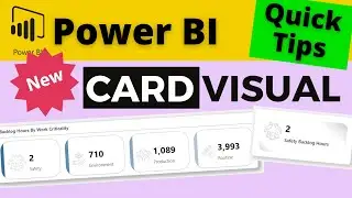 Power BI's Stunning New Card Visual Explained