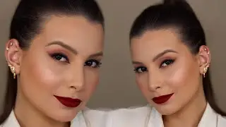 Maquiagem clássica e elegante SEM cílios postiços