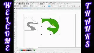 Duck Logo in Coreldraw Tutorial
