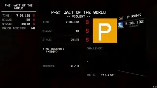 Ultrakill P-2 P Rank