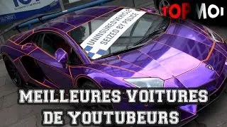 TOP 9 des VOITURES de youtubeurs