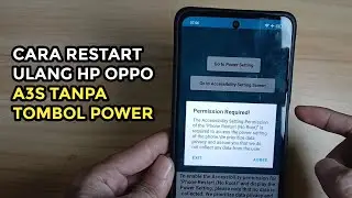 Cara Restart Ulang Hp Oppo A3s Tanpa Tombol Power | Restart Hp Oppo