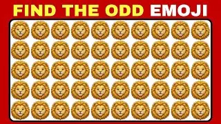 Find The Odd Emoji 🌟😇 #emojiquiz #oddemojipuzzle