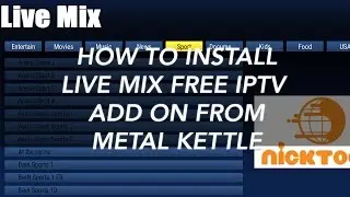 How to Install Live Mix Kodi Add On