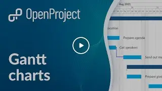 OpenProject Gantt Charts - project plans and timelines