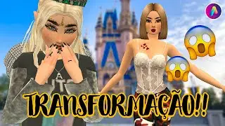 QUE TRANSFORMAÇÃO!! 😱 - UM DIA DE PRINCESA COM UMA INSCRITA || AVAKIN LIFE