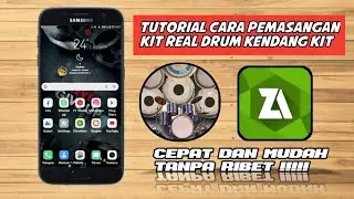 TUTORIAL SINGKAT CARA MEMASANG KIT ❌ APK REAL DRUM KENDANG KIT