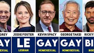 50 REAL GAY and LESBIAN Actors in Hollywood You Didn't Know About!