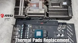 3070 MSI Gaming Trio Thermal Pads Replacement