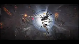 Diablo Immortal all bosses Hell 1 with Barbarian