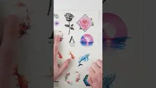 New Premium Tattoo Paper (Waterslide Decal)  #diy #temporarytattoos