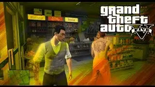 GTA FIVE ONLINE- Skit part 2) Monkey got out of jail