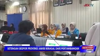 SETENGAH EKSPOR PROVINSI JAMBI BERASAL DARI PERTAMBANGAN