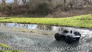 How to build an amphibian robot (DIY)