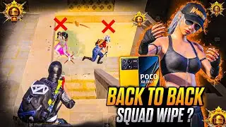 SOLO VS SQUAD CLUTCHES POCO X6 PRO SMOOTH + 90 FPS G GAMEPLAY