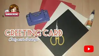 Greeting card💗 || How to make greeting card || easy and attractive greeting card 😉