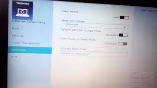 Configuring the BIOS on a Toshiba L55D