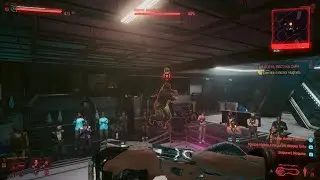 Cyberpunk 2077 derrotando Razor