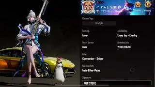 BGMI ID FOR SALE || 4 X SUITS UNLOCKED || M4 GLACIER || PAIN X SAMAR STORE