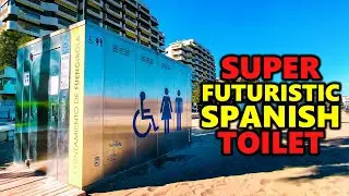 This Futuristic Spanish Toiletcabin is free for everyone...