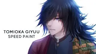Tomioka Giyuu - Kimetsu no Yaiba/Demon Slayer [Speedpaint]