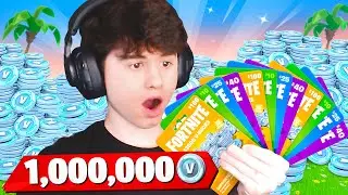I Surprised BUGHA with 1 MILLION VBucks!