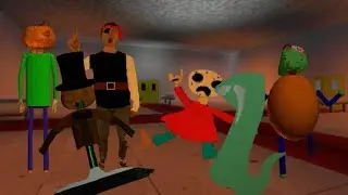 Halloween update! Baldi advenced rp