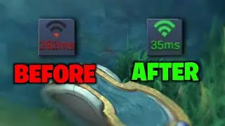How to BOOST INTERNET CONNECTION - Fix Lag in Mobile Legends (Red Ping) | Latest!