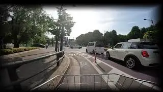 Summertime Tokyo Cycle Ride (Sped Up)