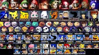 Roster in different Smash Bros. Mods/Fan-Games.