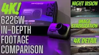 NextBase 622GW Footage Review and Comparison.  Digital Image Stabilization, Stills and Night Vision