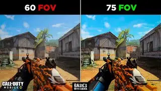 LOW FOV HELPS INCREASE FPS ( Less Frame Drops ? ) | COD Mobile #BasicsWithRainX
