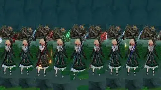 Emilie Weapons Comparison Solo DPR Rank No Food Buff - Genshin Impact