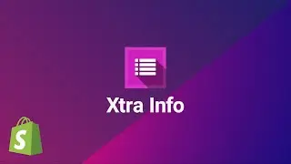 Xtra Info - Easily add additional information to your product pages on Shopify