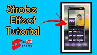 Strobe Effect Tutorial /capcut tutorial