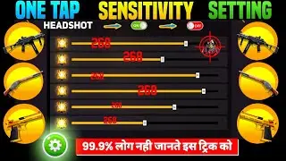 Free Fire Max Auto Headshot Trick 2024 Sensitivity | 2gb, 4gb, 6gb Ram Headshot Sensitivity Setting