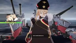 Azur Lane Crosswave   Bismarck (Obtained & Maiden Voyage/Battle)