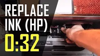 How to: Replace an Ink Cartridge (HP Deskjet 3054)